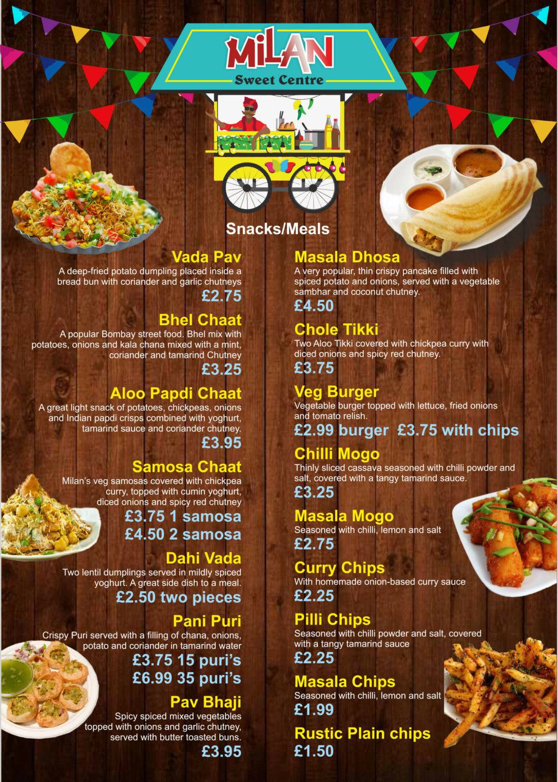 Indian Snacks, Meals & Sundries Authentic Indian Cuisine at Great Prices